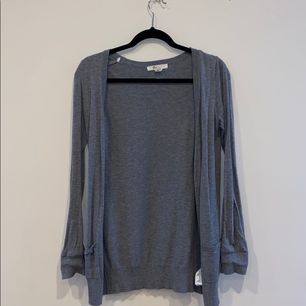 Gray Cardigan